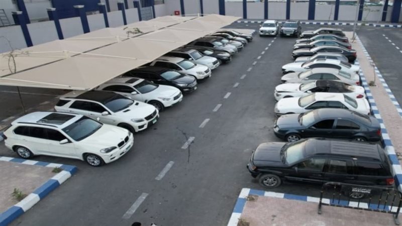 السيارات المضبوطه