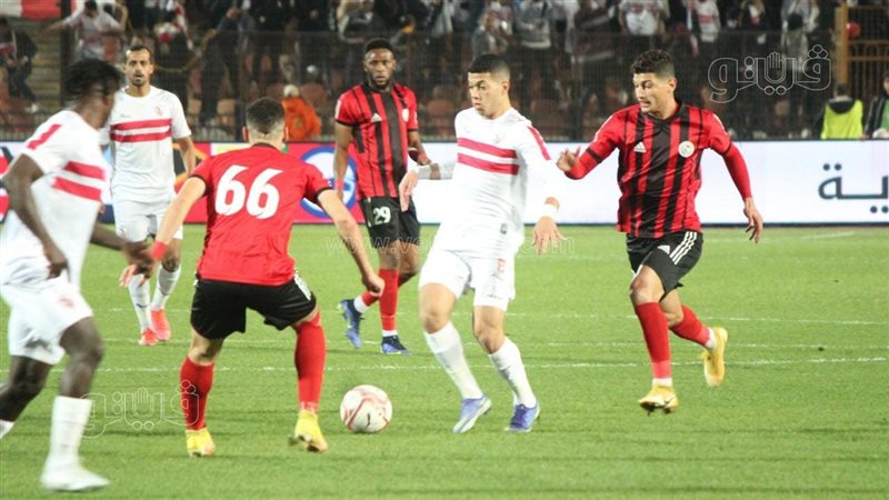 من مباراة الزمالك