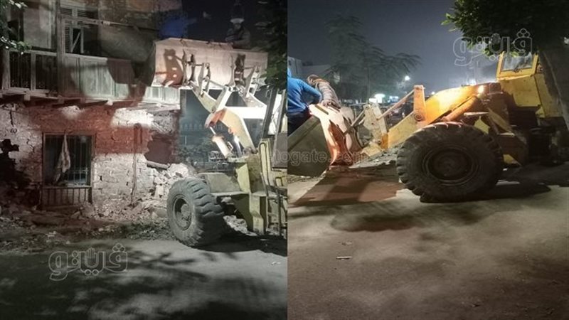 إنهيار عقار قديم
