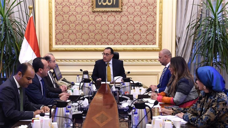 اجتماع مدبولى مع