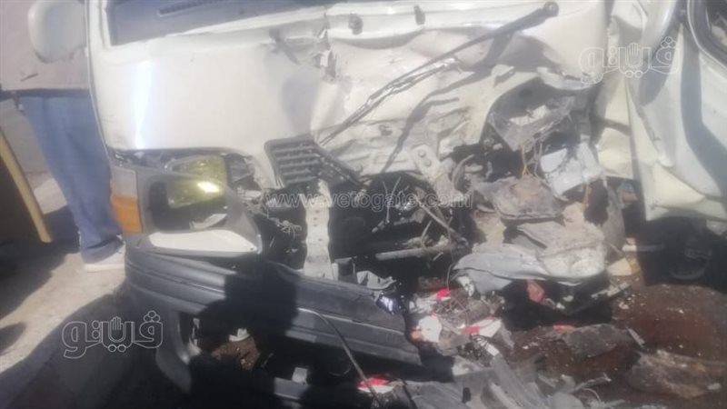 تصادم اتوبيس مدرسة