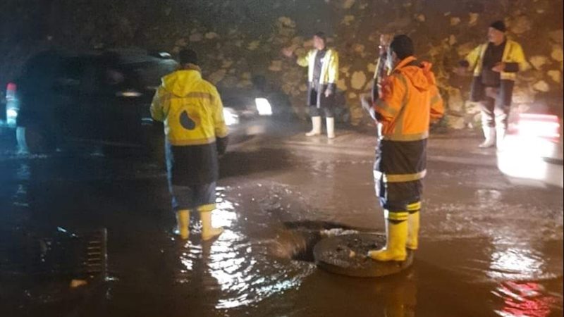 امطار غزيرة علي الإسكندرية،