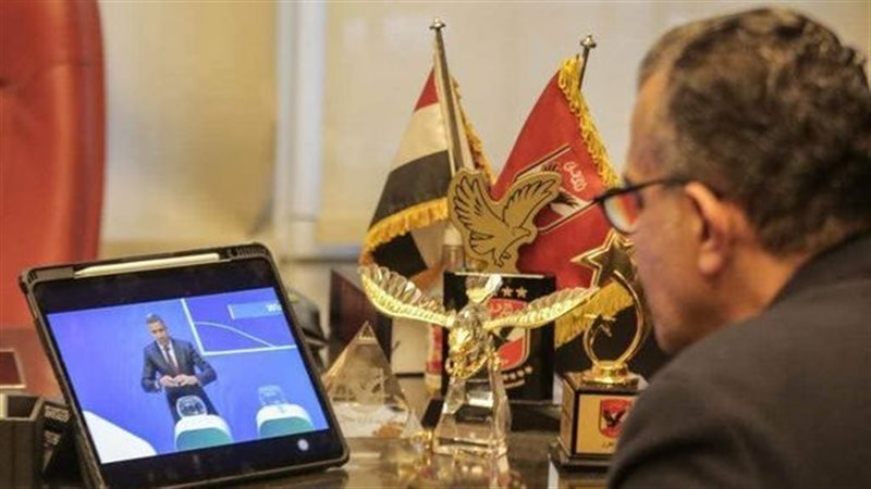 خالد مرتجي يحضر قرعة