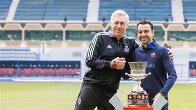 أرقام مواجهات برشلونة وريال مدريد في كأس السوبر الإسباني 