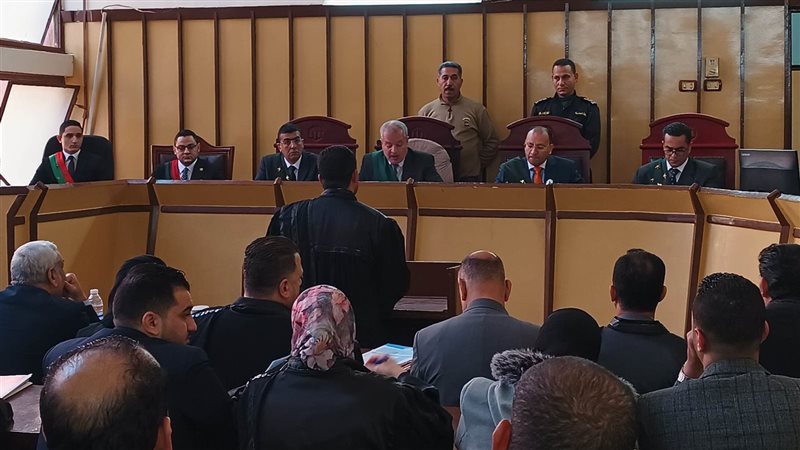 جلسة محاكمة المتهمة