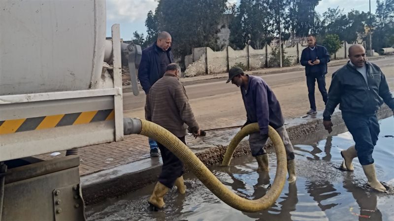 رفع مياة الأمطار