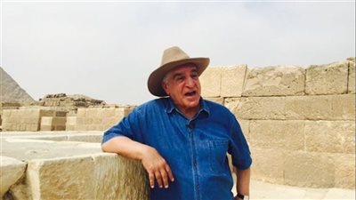 زاهي حواس يكشف حقيقة وجود مدينة مفقودة أسفل تمثال أبو الهول 
