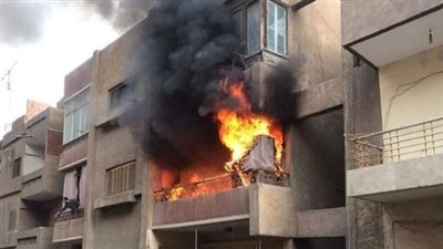 بالأسماء، إصابة 3 أشخاص في حريق شقة سكنية بالدقهلية