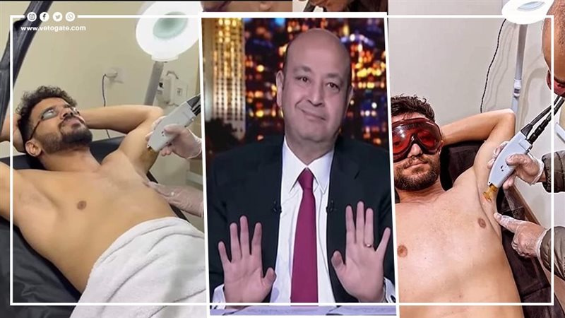 عمرو أديب ولاعبي