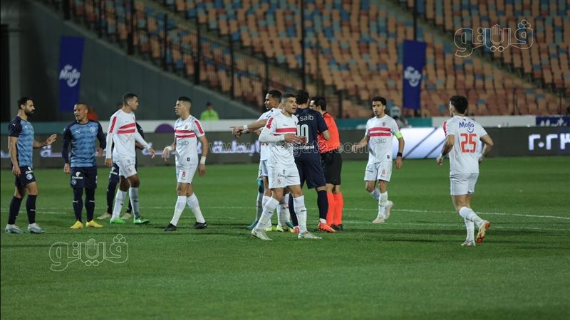 مباراة الزمالك وبيراميدز،
