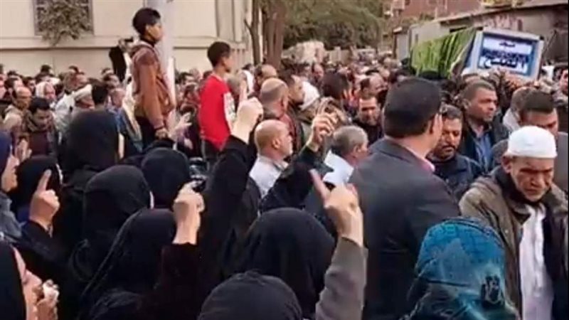 جنازة قتيل بنها،