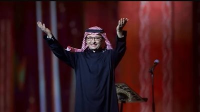 بروفات عبد المجيد عبد الله استعدادا لحفل موسم الرياض( فيديو)