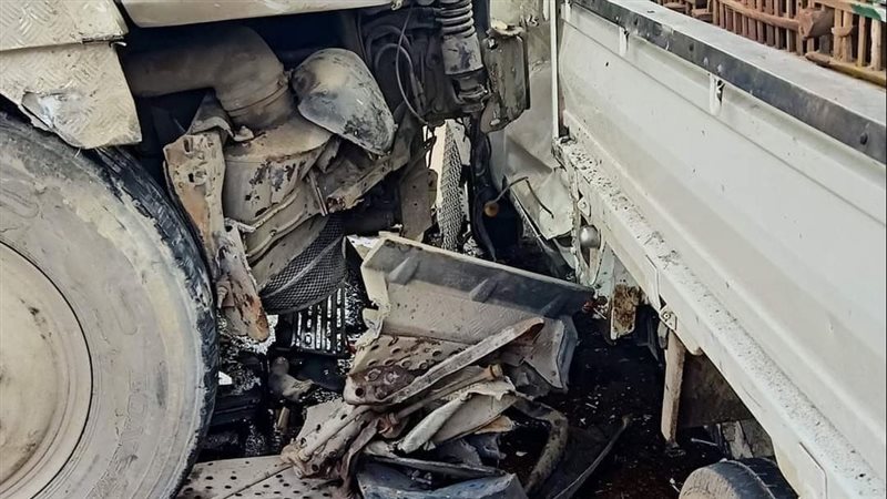 تصادم سيارة بالصحراوي،فيتو