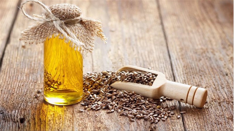 زيت بذر الكتان، فيتو