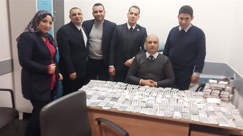 المضبوطات بحوزة جمارك