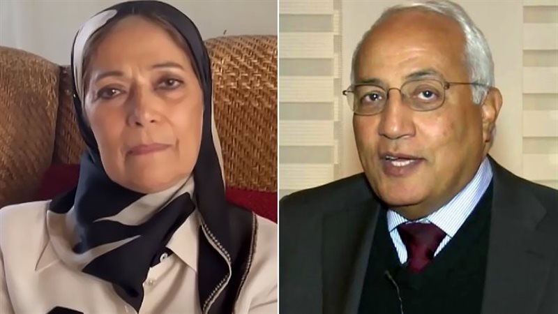 صفوان ثابت وزوجته