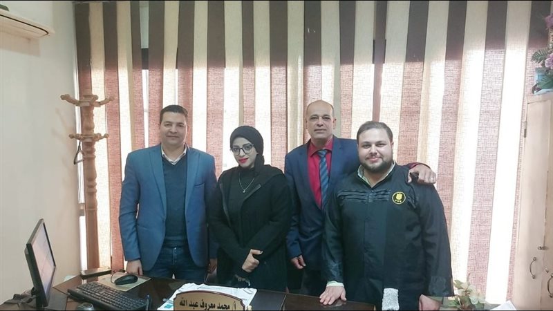 محمد معروف خلال تسلمه