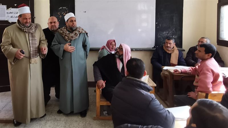 جانب من اعمال التصحيح