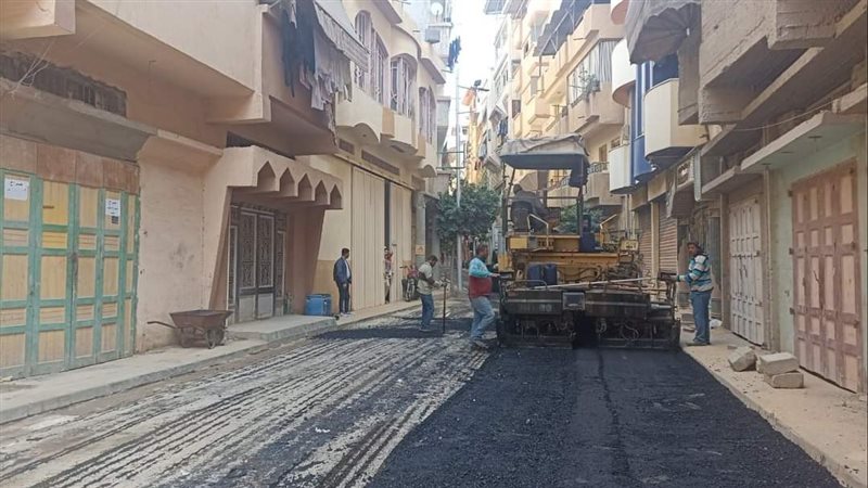 رصف وتطوير شوارع