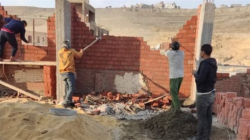 ايقاف أعمال المخالفات