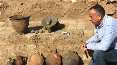 مصطفى وزيري: اكتشفنا عدس وفول وقمح بالبر الشرقي فى الأقصر (فيديو)