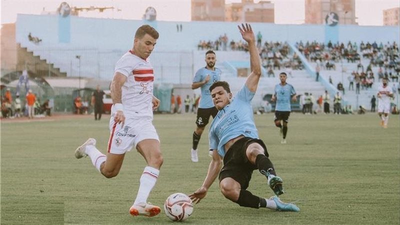 مباراة الزمالك وغزل