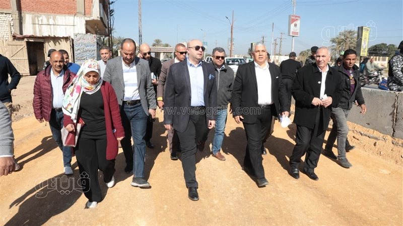 محافظ بني سويف يتفقد