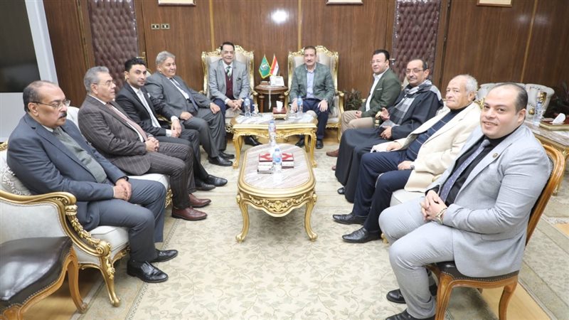 محافظ المنوفية وأعضاء