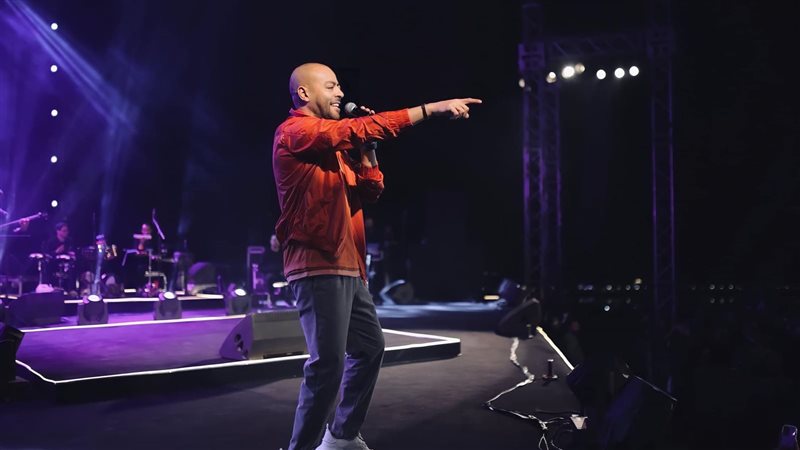 الفنان تامر عاشور،
