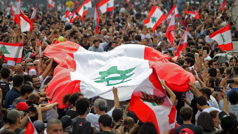 مظاهرات بيروت، فيتو