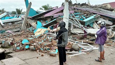 زلزال بقوة 6.7 درجة يضرب إندونيسيا