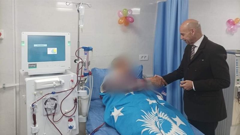 بدء تشغيل قسم الكلى
