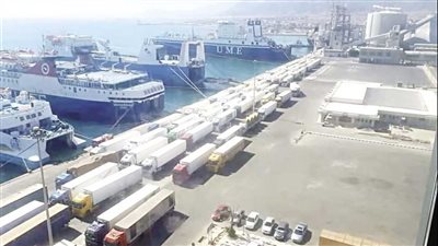 تداول 10 آلاف طن بضائع عامة ومتنوعة بموانئ البحر الأحمر