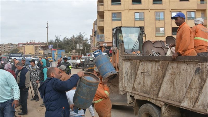 رفع الإشغالات، فيتو