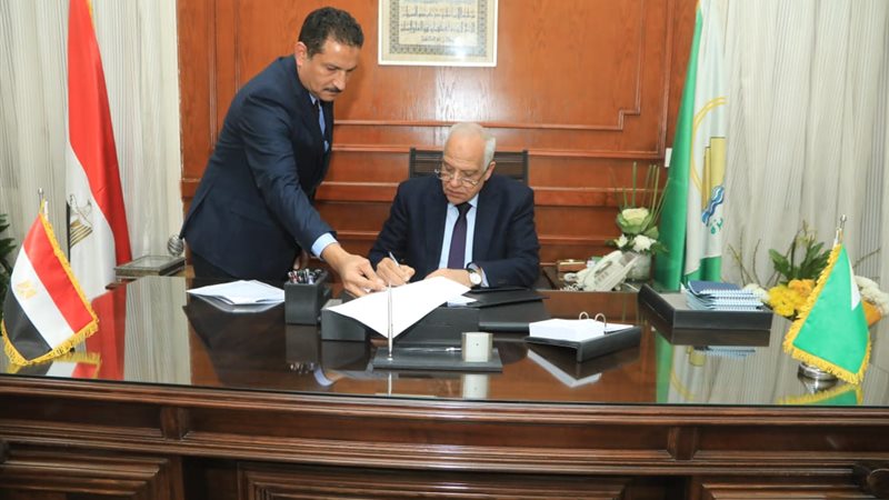 محافظ الجيزة يعتمد