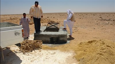 الزراعة: التوسع في حفر خزانات حصاد الأمطار في مطروح خلال الموسم الجاري