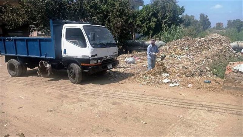 رفع القمامة بالشرقية