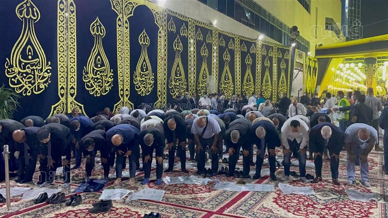 صلاة العشاء في عزاء