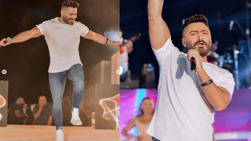  الفنان تامر حسني