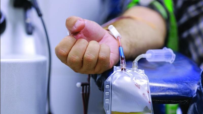 التبرع ببلازما الدم