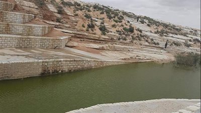  سيناء تستعد لموسم السيول بإنشاء سدود تعويقية حماية للمواطنين والاستفادة منها | صور 