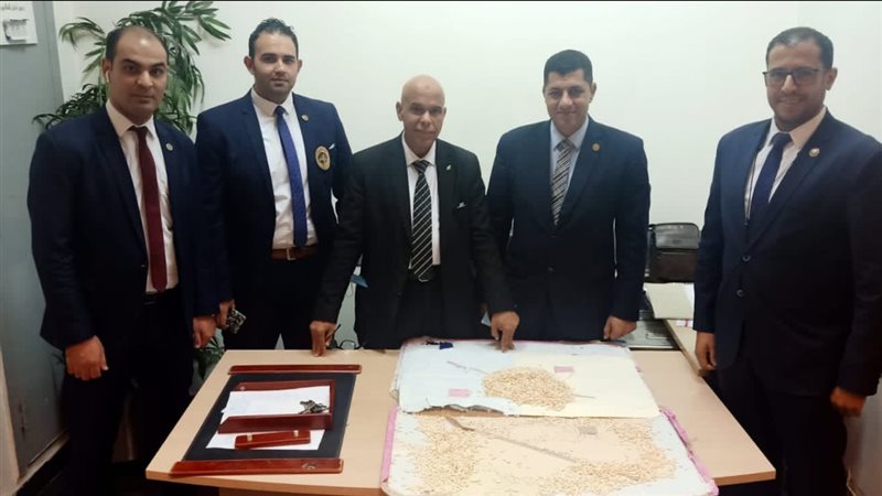 الأقراص المخدرة بحوزة