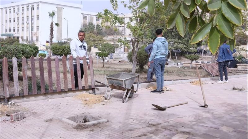 تجميل الحرم الجامعة