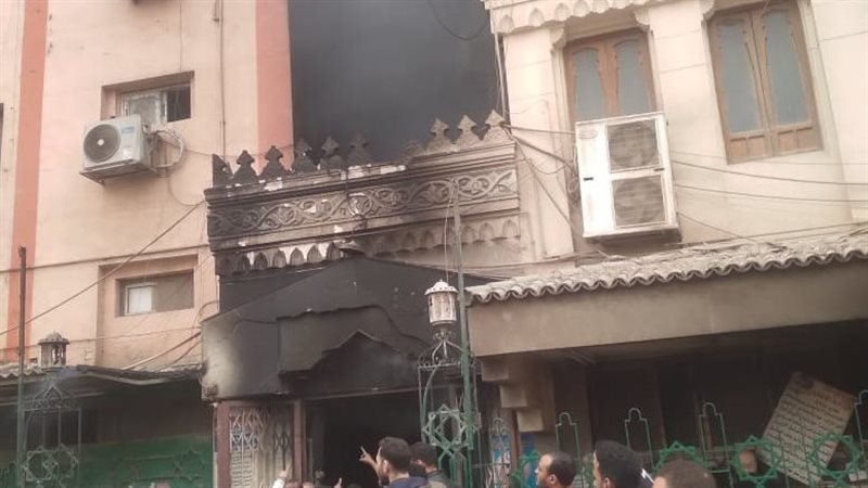 حريق مستشفى النور