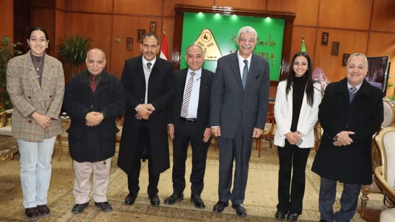 رئيس جامعة المنوفية،
