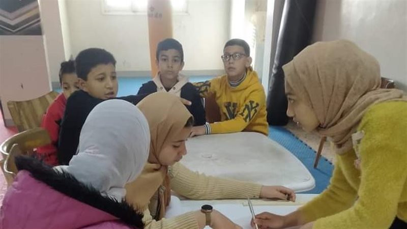 جانب من اعمال ورشة