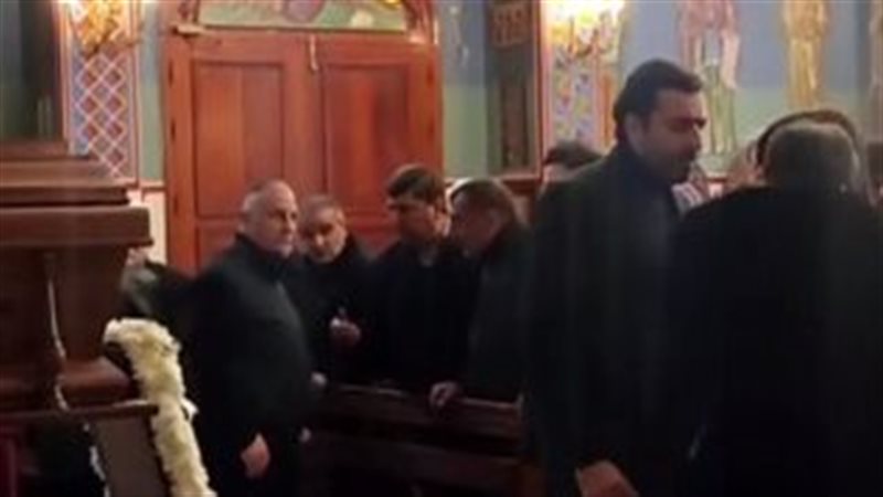 جنازة والد باسم ياخور،