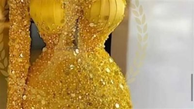 عرض فستان من الذهب الخالص للبيع بـ 15 مليون جنيه في الشرقية (اعرف الحقيقة) 