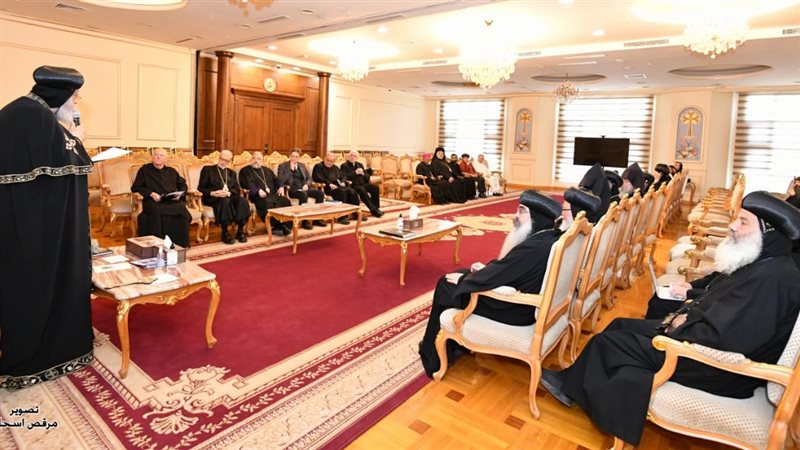 البابا تواضروس يستقبل