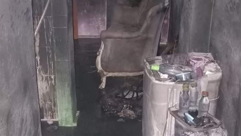 حريق بشقة سكنية بمحافظة